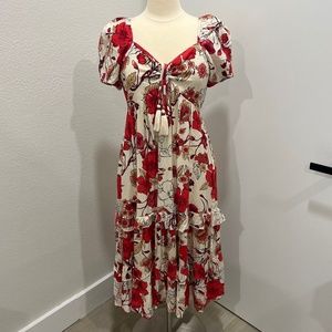 Floral maxi dress